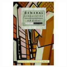 General Linguistics, Paperback Book General Linguistics, Paperback Book
