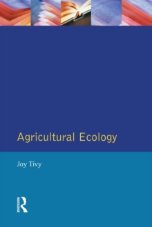 Agricultural Ecology, Paperback Book Agricultural Ecology, Paperback Book