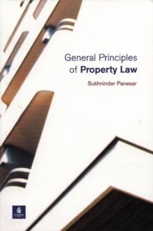 General Principles of Property Law, Paperback Book General Principles of Property Law, Paperback Book