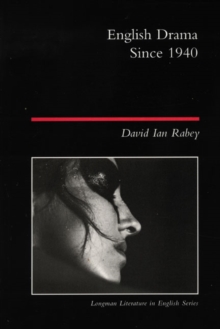 English Drama Since 1940, Paperback Book English Drama Since 1940, Paperback Book