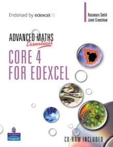 A Level Maths Essentials Core 4 for Edexcel Book and CD-ROM, Book A Level Maths Essentials Core 4 for Edexcel Book and CD-ROM, Book