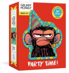 Grumpy Monkey Party Time! Puzzle : A 50-Piece Shaped Jigsaw Puzzle: A Puzzle For Kids