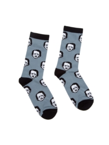 Edgar Allan Poe-ka Dot Socks - Small