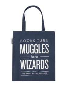 Books Turn Muggles into Wizards Tote Bag