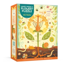 What's Inside a Flower? Puzzle : Exploring Science and Nature 500-Piece Jigsaw Puzzle Jigsaw Puzzles for Adults and Jigsaw Puzzles for Kids