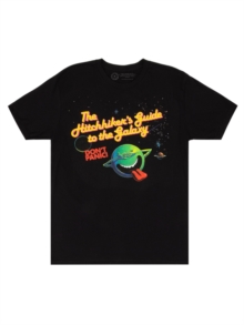 Hitchhiker's Guide to the Galaxy (Black) Unisex T-Shirt Large