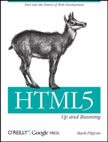 HTML5: Up and Running, Paperback Book HTML5: Up and Running, Paperback Book