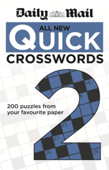 Daily Mail: All New Quick Crosswords 2, Paperback Book Daily Mail: All New Quick Crosswords 2, Paperback Book