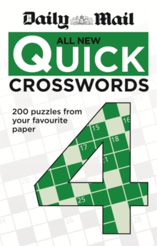 Daily Mail: All New Quick Crosswords 4, Paperback Book Daily Mail: All New Quick Crosswords 4, Paperback Book