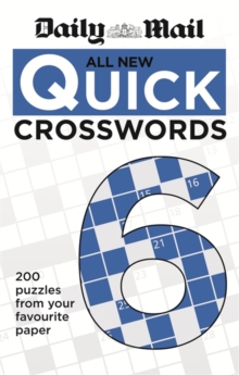 Daily Mail All New Quick Crosswords 6, Paperback Book Daily Mail All New Quick Crosswords 6, Paperback Book