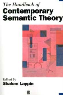 The Handbook of Contemporary Semantic Theory, Paperback Book The Handbook of Contemporary Semantic Theory, Paperback Book