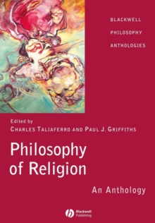 Philosophy of Religion : An Anthology, Paperback Book Philosophy of Religion : An Anthology, Paperback Book