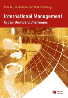 International Management : Cross- Boundary Challenges, Paperback / softback Book International Management : Cross- Boundary Challenges, Paperback / softback Book