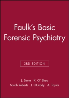 Faulk's Basic Forensic Psychiatry, Paperback Book Faulk's Basic Forensic Psychiatry, Paperback Book