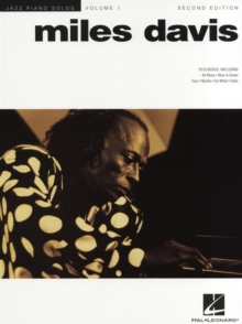 Miles Davis - 2nd Edition: Jazz Piano Solos Series Volume 1 (2nd ed.) Paperback |  miles davis Book