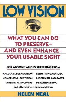 Low Vision, Paperback / softback Book Low Vision, Paperback / softback Book