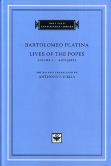 Lives of the Popes : Antiquity Volume 1