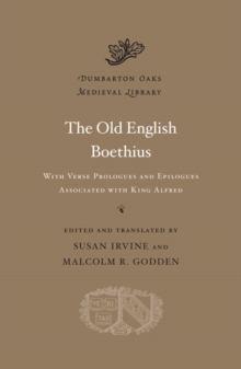 The Old English Boethius, Hardback Book The Old English Boethius, Hardback Book