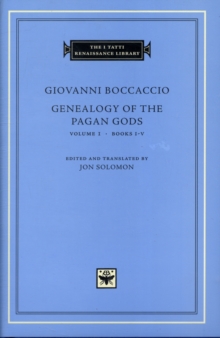 Harvard University Press Genealogy Of The Pagan Gods , Volume 1