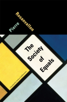 The Society of Equals, Hardback Book The Society of Equals, Hardback Book