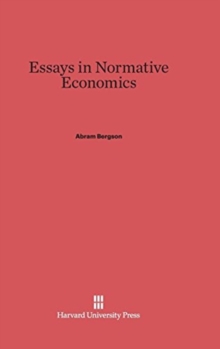 Essays in Normative Economics