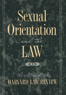 Sexual Orientation and the Law