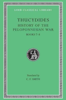 History of the Peloponnesian War, Volume IV : Books 7-8. General Index