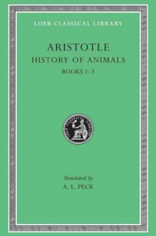 History Of Animals, Volume I : Books 13