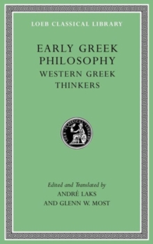 Early Greek Philosophy, Volume II : Beginnings and Early Ionian Thinkers, Part 1