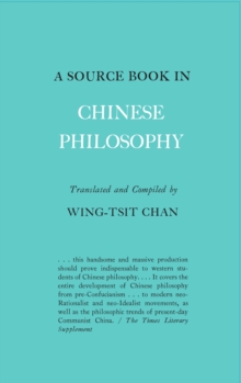 A Source Book in Chinese Philosophy