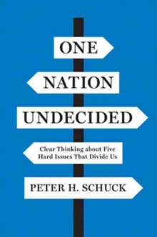 One Nation Undecided : Clear Thinking about Five Hard Issues That Divide Us, Hardback Book One Nation Undecided : Clear Thinking about Five Hard Issues That Divide Us, Hardback Book