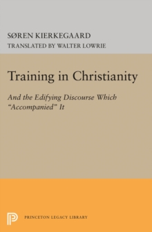 Training in Christianity, Hardback Book Training in Christianity, Hardback Book
