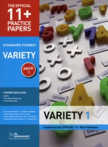 11+ Practice Papers, Variety Pack 1, Standard : Maths Test 1, Verbal Reasoning Test 1, Non-verbal Reasoning Test 1, Paperback Book 11+ Practice Papers, Variety Pack 1, Standard : Maths Test 1, Verbal Reasoning Test 1, Non-verbal Reasoning Test 1, Paperback Book