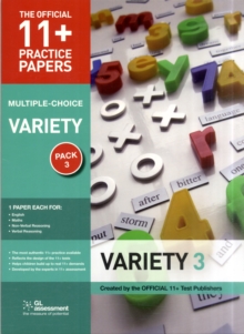 11+ Practice Papers, Variety Pack 3, Multiple Choice : English Test 3, Maths Test 3, Verbal Reasoning Test 3, Non-verbal Reasoning Tests 3, Paperback Book 11+ Practice Papers, Variety Pack 3, Multiple Choice : English Test 3, Maths Test 3, Verbal Reasoning Test 3, Non-verbal Reasoning Tests 3, Paperback Book