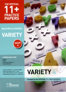 11+ Practice Papers, Variety Pack 4, Multiple Choice : English Test 4, Maths Test 4, Verbal Reasoning Test 4, Non-verbal Reasoning Test 4., Paperback Book 11+ Practice Papers, Variety Pack 4, Multiple Choice : English Test 4, Maths Test 4, Verbal Reasoning Test 4, Non-verbal Reasoning Test 4., Paperback Book