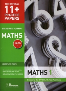 11+ Practice Papers, Maths Pack 1, Standard : Test 1, Test 2, Test 3, Test 4, Pamphlet Book 11+ Practice Papers, Maths Pack 1, Standard : Test 1, Test 2, Test 3, Test 4, Pamphlet Book