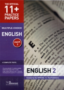 11+ Practice Papers English Pack 2 (Multiple Choice) : English Test 5, English Test 6, English Test 7, English Test 8, Pamphlet Book 11+ Practice Papers English Pack 2 (Multiple Choice) : English Test 5, English Test 6, English Test 7, English Test 8, Pamphlet Book