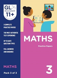 11+ Practice Papers Maths Pack 3 (Multiple Choice)