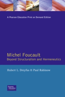 Michel Foucault : Beyond Structuralism and Hermeneutics, Paperback Book Michel Foucault : Beyond Structuralism and Hermeneutics, Paperback Book