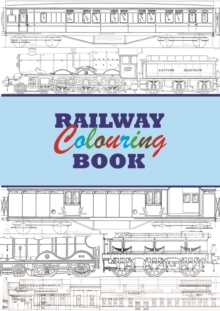 Railway Colouring Book, Paperback Book Railway Colouring Book, Paperback Book