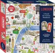 London: A Puzzle for Curious Wanderers : 1000-piece puzzle with 20 shaped pieces, from Sunday Times bestselling author Jack Chesher @livinglondonhistory