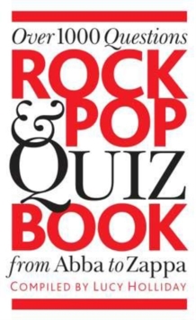 Rock and Pop Quiz Book, Paperback Book Rock and Pop Quiz Book, Paperback Book