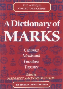 A Dictionary of Marks, Paperback Book A Dictionary of Marks, Paperback Book