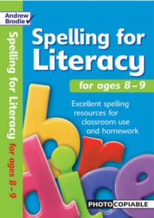 Spelling for Literacy for Ages 8-9, Paperback Book Spelling for Literacy for Ages 8-9, Paperback Book