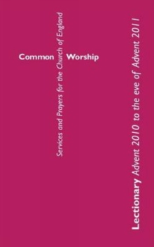 Common Worship Lectionary, Paperback Book Common Worship Lectionary, Paperback Book