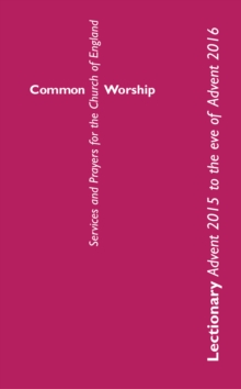Common Worship Lectionary, Paperback Book Common Worship Lectionary, Paperback Book