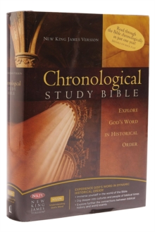 NKJV, The Chronological Study Bible, Leathersoft, Brown/Navy : Holy Bible, New King James Version, Hardback Book NKJV, The Chronological Study Bible, Leathersoft, Brown/Navy : Holy Bible, New King James Version, Hardback Book