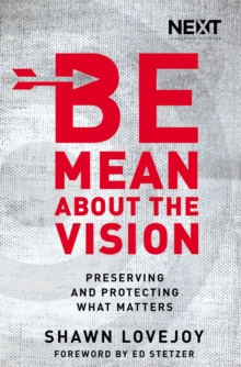 Be Mean About the Vision : Preserving and Protecting What Matters, Paperback Book Be Mean About the Vision : Preserving and Protecting What Matters, Paperback Book