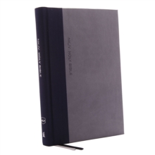 NKJV, Thinline Bible, Large Print, Cloth over Board, Gray/Blue, Red Letter Edition, Comfort Print : Holy Bible, New King James Version, Hardback Book NKJV, Thinline Bible, Large Print, Cloth over Board, Gray/Blue, Red Letter Edition, Comfort Print : Holy Bible, New King James Version, Hardback Book
