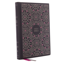 NKJV, Thinline Bible, Large Print, Cloth over Board, Gray/Pink, Red Letter Edition, Comfort Print : Holy Bible, New King James Version, Hardback Book NKJV, Thinline Bible, Large Print, Cloth over Board, Gray/Pink, Red Letter Edition, Comfort Print : Holy Bible, New King James Version, Hardback Book